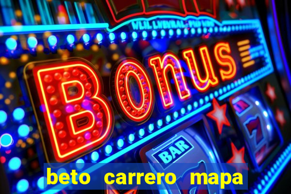 beto carrero mapa do parque